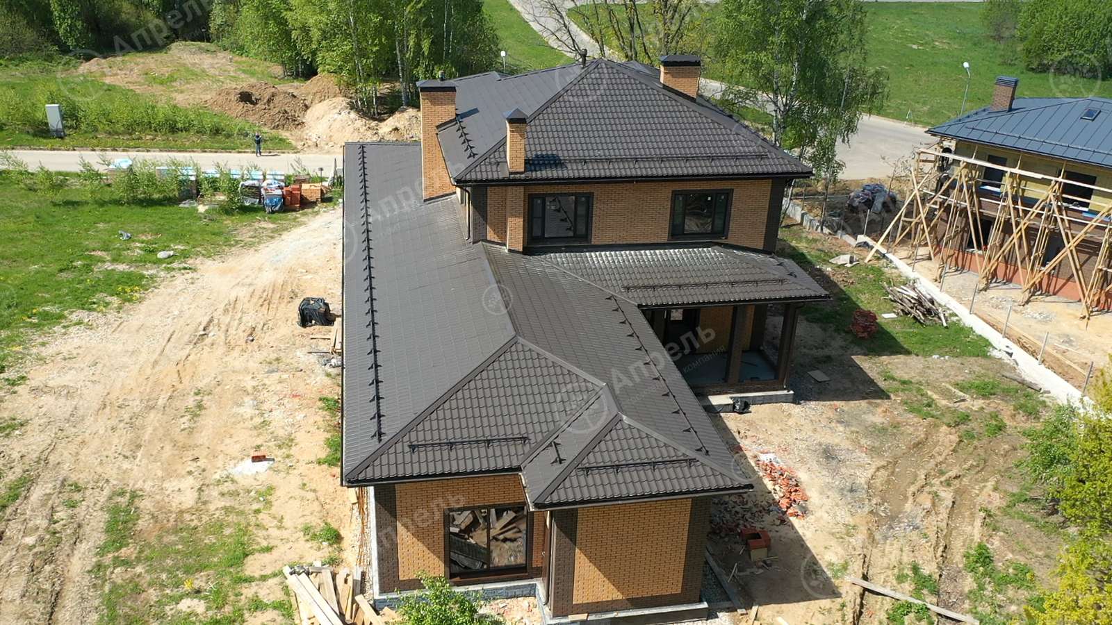 Двухэтажный дом из керамического блока площадью 460 м2 4
